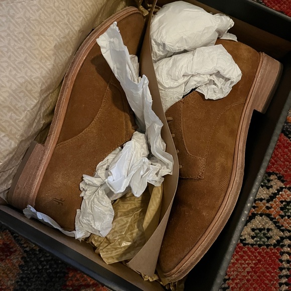 Frye Emory Oxfords Nutmeg Suede 7 - Picture 3 of 10